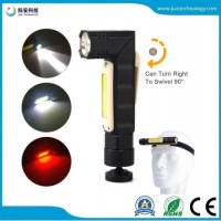 LED Work Light USB Charging Aluminum Alloy Flashlight 360 ° Rotating with Magnetic Inspection Li