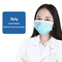 Disposable 3-Ply Non-Woven Medical Surgical Face Mask with Ear Loop