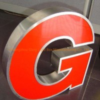 Customized Illuminated Letters Backlit LED Channel Letters Sign