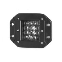 Auto Lighting Spot Flood Beam Square 4X4 12V 4inch 21W 18W LED Work Light for Trucks Forklift Traile