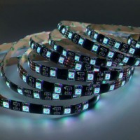 IP44 Black PCB LED RGB SMD5050 Strip Light with 2 Years Warranty