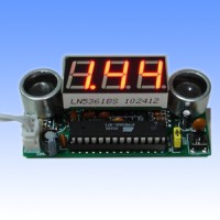 40kHz Ultrasonic Sensor Module with 4 Sensors Assembly