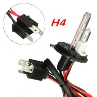 Pair H4 H4-2 35W 55W Hi-Lo Dual Beam Car Xenon Headlight HID Light Bulb Lamp Kit