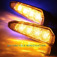 Turn Signal LED Super Bright Red Indicators Motor Bike Lights for Harley