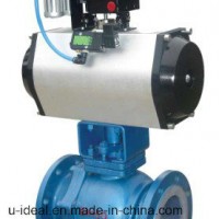 Pneumatic Actuated Ball Valve O Type Shut-off Ball Valve