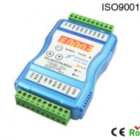 Two/Four-Channel 0-5V/4-20mA to RS232/RS485 Converter with LED Display