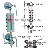 Double-Color Boiler Level Meter-Water Level Indicator Level Gauge Level Meter with Lamp