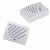 White Color Burglar Alarm Security ABS Internal Piezo Siren