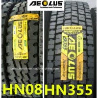 Top Quality Aeolus Windpower Brand TBR Truck Tyre/Tire Hn355 10.00r20 10r22.5 11r22.5 12r22.5 255/70