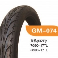 High Quality Motorcycle Tyre With 70/90-17 80/90-17 TL GM-074