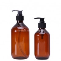 New Latest Design 500ml Cosmetic Packing Shampoo Plastic Pet Bottle