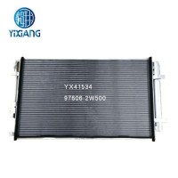 Auto A/C Condenser Assembly for Hyundai Santa Fe Sport 2.4L 2013-2016 Models