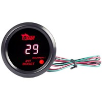 Car 2" 52mm Digital Turbo Boost Gauge Psi LED Universal Meter Kit