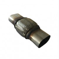 China Supplier of Oval Exhaust Flexible Pipe with Extensions