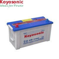 JIS N100 12V 100ah Dry Charged Car Battery Cell Automotive Battery Truck Battery Storage Car Battery