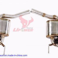 High Quality SS304 Performance Auto Exhaust System  Catback Exhaust System  Engine Parts Exhaust Pip