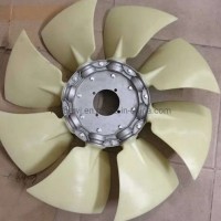 Excavator Sapre Parts D6e Engine Nylon Fan Blade for Ec210b High Quanlity