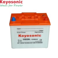 Auto Automotive Vehicles Car Storage 12V Dry Charged Car Battery 55D23r 12V 60ah Dry Cell Battery So