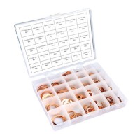 568 PCS Copper Washer Flat Washer Assortment Kit