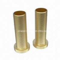 Precision CNC Brass Full Thread Bushing and Brass Full Thread Sleeve