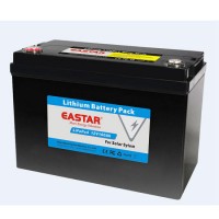 3 Years Warranty Rechargeable LiFePO4 12V 100ah Lithium Battery for Solar System