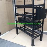 Battery Assembling Racks stainless Steel Frame Battery Rack Charging Rack Custom service UPS backup