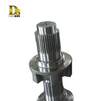 Densen Customized Precision Steel Forging Gear Driving Spline Shaft