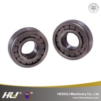 Nu/Nj/Nup/N/NF Type Single Row with Pressed Steel Cage Cylindrical Roller Bearing