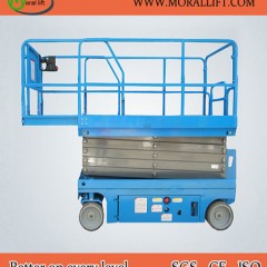 Battery Powered Mobile Scissor Lift (SJYZ)图1