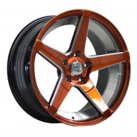 17 Inch New Color Painted Inner Groove Alloy Car Wheel