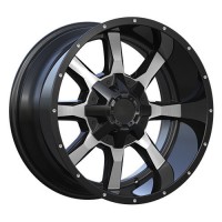 Deep Lip Alloy Wheels with Large Cap and Rivets