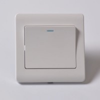 Surface Type European Wall Switch with Indicator Wall Socket