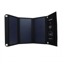 Shine21W Solar Charger Portable Folding Solar Panel Charger with USB Output for Mobile Phone