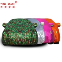 Wholesale Car Decoration Car Accessory Oxford Sunproof Waterproof Portable Folding Full Auto Car Cov