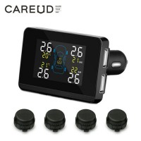 TPMS Sensor Tire Pressure Monitoring 100 Psi TPMS Waterproof  USB TPMS