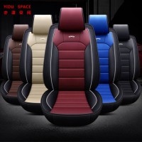 Car Accessories Car Decoration Universal PU Leather Auto Car Seat Cushion