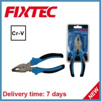 Fixtec Hand Tool CRV 6'' Combination Pliers Cutting Pliers