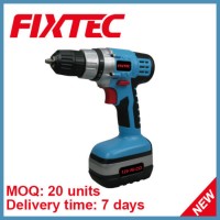 Fixtec 10mm 12V 0-550rpm Low Viable Speed Cordless Drill Set