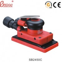 Central Vacuum Air Orbital Sander with Square Pad