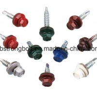 Hex Washer Head Self Drilling Screw Manufacturer &Factory with Bonded Washer Head Painted