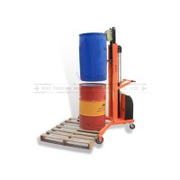 V-Shaped Base Semi Electric Drum Stacker Dt300