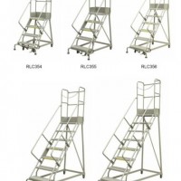 Industrial Warehouse Steel Rolling Ladders (RLC Series)