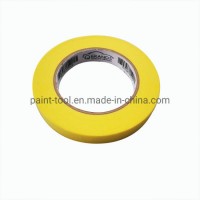 Yellow Color Strong Adhesive Masking Tape Painting Tape for Car