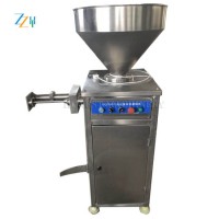 Full Stainless Steel Sausage Stuffer Machine / Sausage Filling and Tying Machine