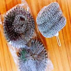 Metal Mesh Scourer for Cleaning Use图1