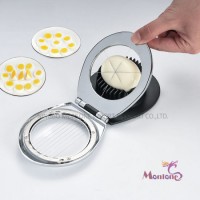 Cooking Kitchen Tools Stainless Steel 304 Multi Purpose Egg Slicer 11*9.5cm