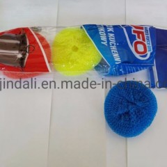 Household Daily Necessity Products Kitchen Plastic Cleaning Mesh Scourer图1