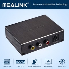 HDMI to AV+S-Video Converter (Support NTSC & PAL)图1