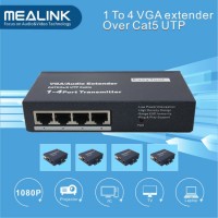 200m 1 to 4 VGA Extender (1 sender  4 receiver)