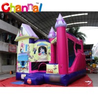 Princess Inflatable Jumping Bouncer Castle with Slide